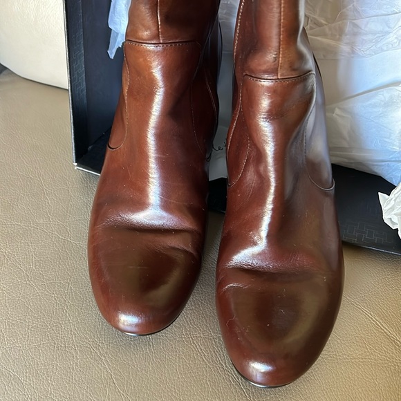 Women’s Cole Haan Nike air jalissa knee high boots in size 10 B in Chestnut - Picture 3 of 10